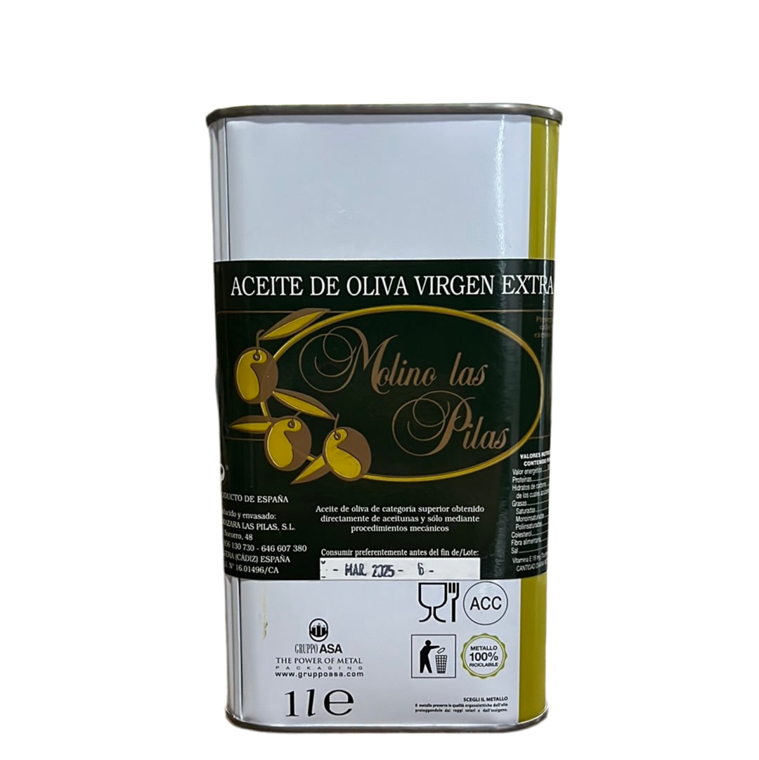 Aceite de Oliva Lata 1L Molino Las Pilas