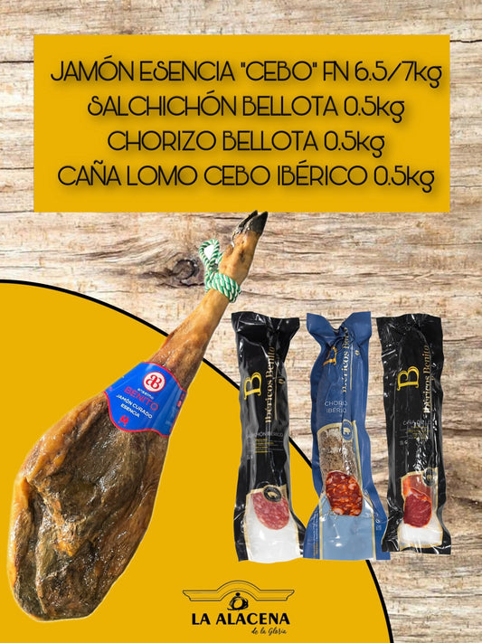 LOTE JAMÓN ESENCIA "CEBO" FN