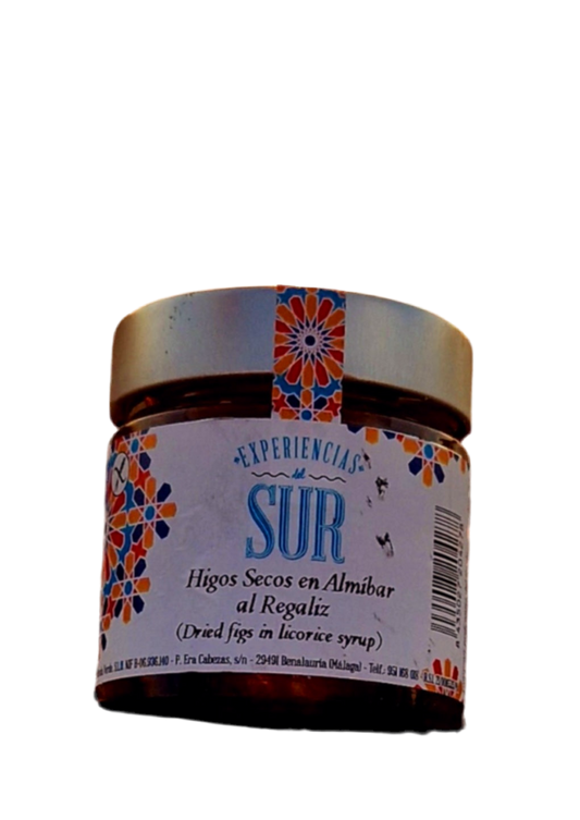 HIGOS SECOS EN ALMÍBAR AL REGALIZ