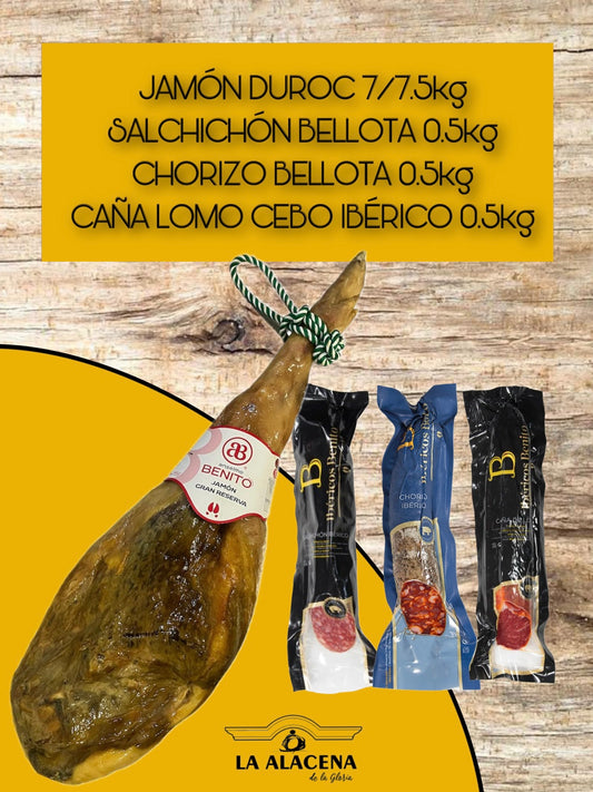 LOTE JAMÓN DUROC