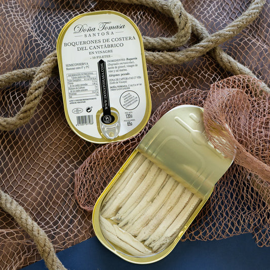 HANSA BOQUERON EN VINAGRE 10 FILETES DOÑA TOMASA