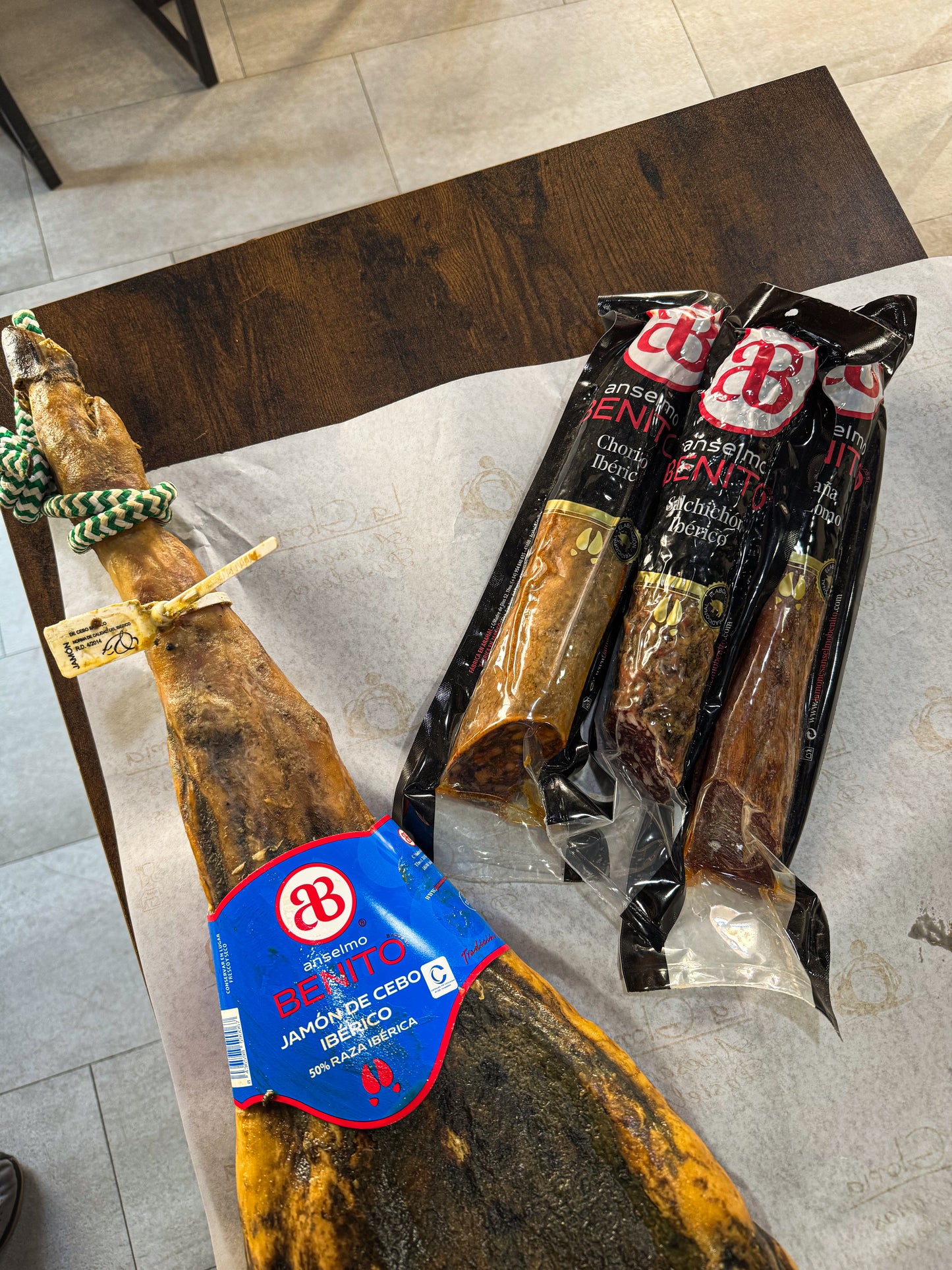 LOTE IBÉRICO BRIDA BLANCA