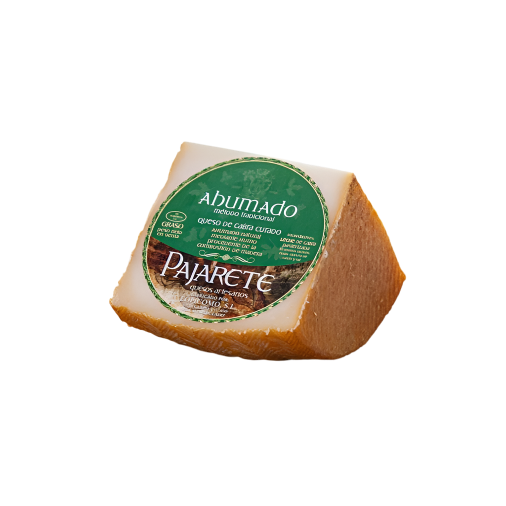 Queso de Cabra Ahumado en Maderas Nobles  PAJARETE