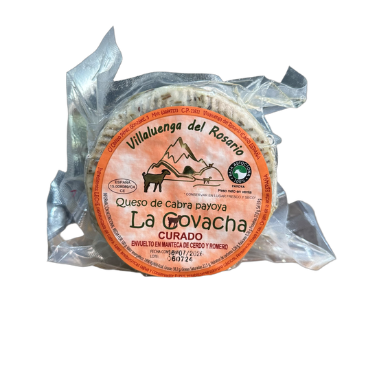 Queso Curado Cabra Payoya en Manteca y Romero La Covacha