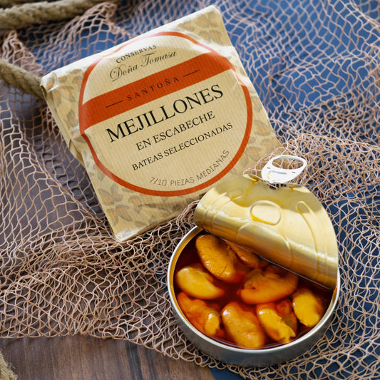 MEJILLONES EN ESCABECHE 7/10 DOÑA TOMASA
