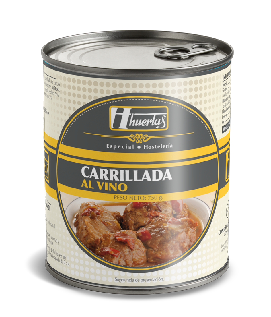 Carrillada al vino Huertas