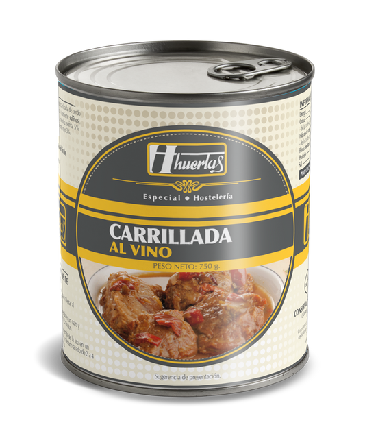 Carrillada al vino Huertas